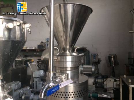 Vertical colloidal mill