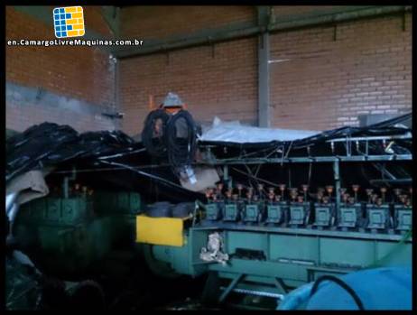 Machine for production of steel wool