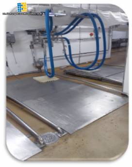 Floor scale with ramp in 304 stainless steel, Alfa Instrumentos, 4000 kg