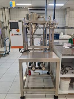 Stainless steel liquid filling machine with 2 nozzles Prymaxx