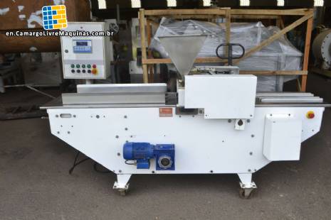 Dosing machine for liquids and semi-liquids 8 Pirg nozzles