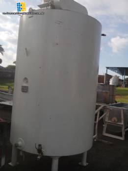 Carbon steel tank of 3500 litres Apema brand