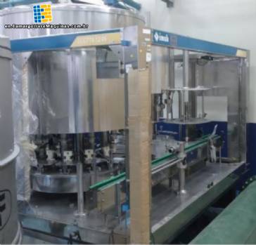 Rotary filling and capping machine with load cell IMSB Robopac CCT 18 12/06