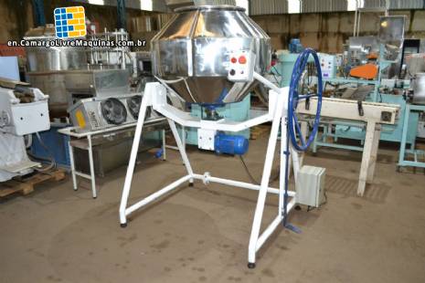 Tangerine type stainless steel dragee 100 liters