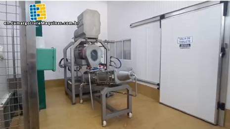 Continuous butter churn in stainless steel FG INDMAQ