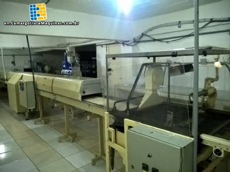 Chocolate cover machine Baker Perkins
