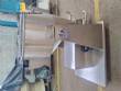 Stainless steel tank with sanitary pump