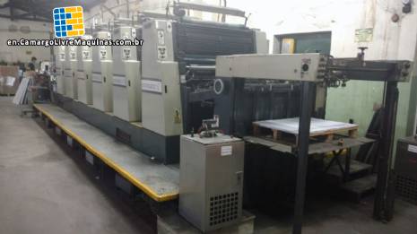 Miller TP104/6 offset printing press