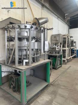 Line for carbonated, fizzy drinks, soft drinks, Zegla, Fabrinox and Apema