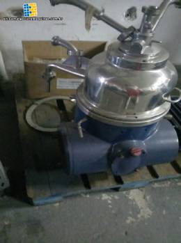 Westfalia TA 7 stainless steel separator centrifuge 6,000 liters per hour