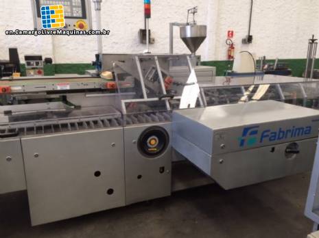 Horizontal automatic carton machine Fabrima Cartopack