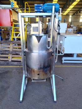 100 litre stainless steel tilting gas jacketed cooking pot