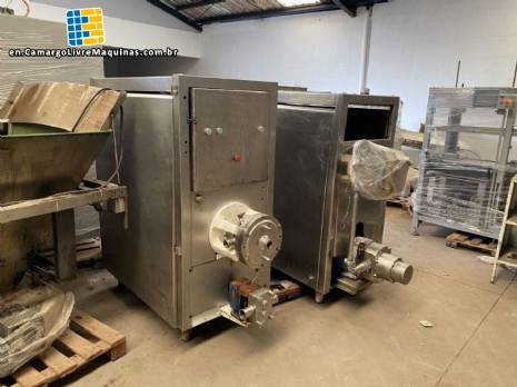 Refining aerator for continuous pasta