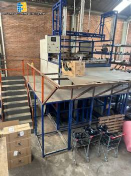 Vacuum Forming Machine, table area 2.20 x 1.22 m, Vacuum Center