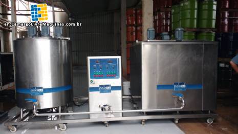 Mini pasteurization cooling and maturation plant Polo Sul PSMP 600