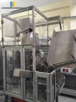 Filling machine for aluminum pharmaceutical tubes Comadis