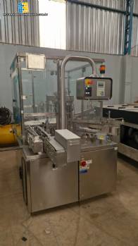 IMA F57 small vial filling, capping, and screw-capping machine for liquids, medicines, and supplements.