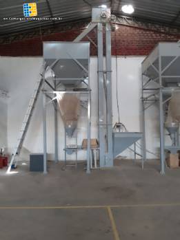 Bagging machine with Matisa rotary sealer