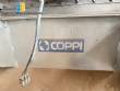 Coppi stainless steel paddle mixer for powders with chopper and side agitators.