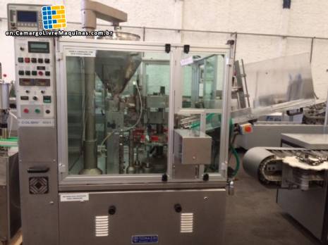 Metal cosmetic tube filling machine TONAZZI
