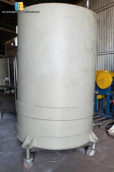 Grabe 2000 L PP Polypropylene Polymer Plastic Tank