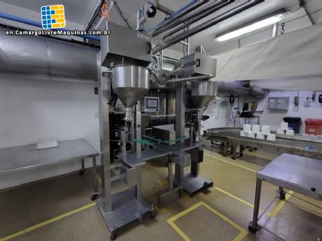 Stainless steel dosing filling machine with 1 nozzle Serac