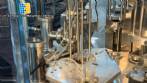 Automatic rotary dosing and sealing filling machine for cups, jars, and bottles, Milainox MB-1