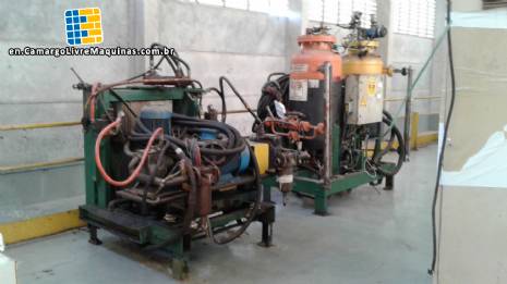 Polyurethane Injector 1100 g / sec Cannon