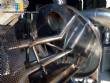 Rotary industrial roaster for roasting grains