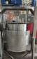 Stainless steel gas-powered tilting mixing tank, 300 liters.