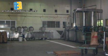 Line for production of soy snacks