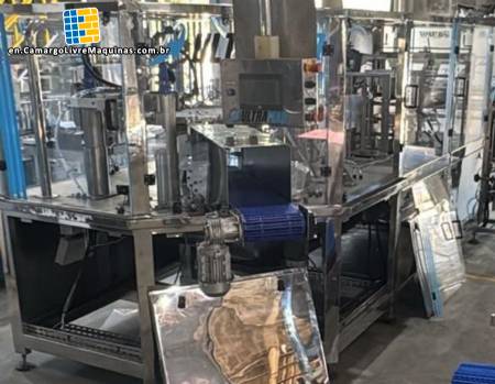 Stainless steel packaging machine for filling Stand-up Pouch packaging rotating carousel Ultramaq