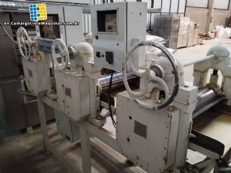 Dough rolling cylinder