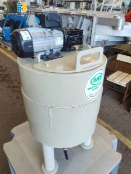 Master Pump 50 liter laboratory polypropylene mixing tank