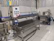 Industrial pre-washer for leafy vegetables