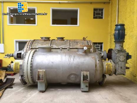 Rotary Vacuum Dryer Paddle Dryer Bernauer