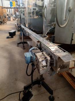 Stainless steel conveyor belt