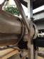 Rotary tube drum and stainless steel screw conveyor mixer for feed