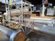 Rotary tube drum and stainless steel screw conveyor mixer for feed