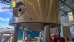Stainless steel 304L jacketed mixing reactor tank, 5,000 liters, year 2020, Plurinox