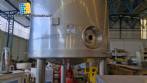 Stainless steel 304L jacketed mixing reactor tank, 5,000 liters, year 2020, Plurinox