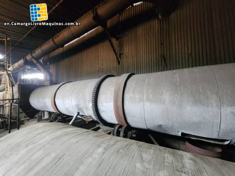 7.5 meter stainless steel rotary dryer