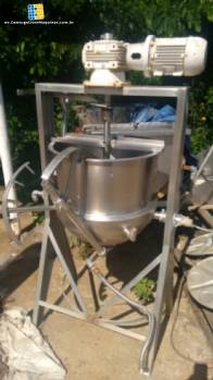 Tacho open for sweets 50 litros inox