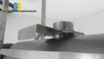 Stainless steel ribbon blender mixer for powders, 50 liters.