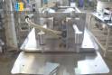 Stainless steel filling machine for liquids 2 spouts