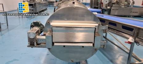 Metal Cryo nitrogen freezing tunnel