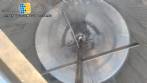 2500 liter stainless steel jacketed mixing tank