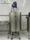 Continuous ice cream and a�a� producer with Lupafrio crusher and syrup mixer