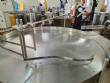 Stainless steel turntable feeder for 1200 mm Levapack jars