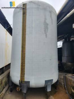 Closed fiberglass storage tank 30,000 liters Closed fiberglass storage tank 30,000 liters